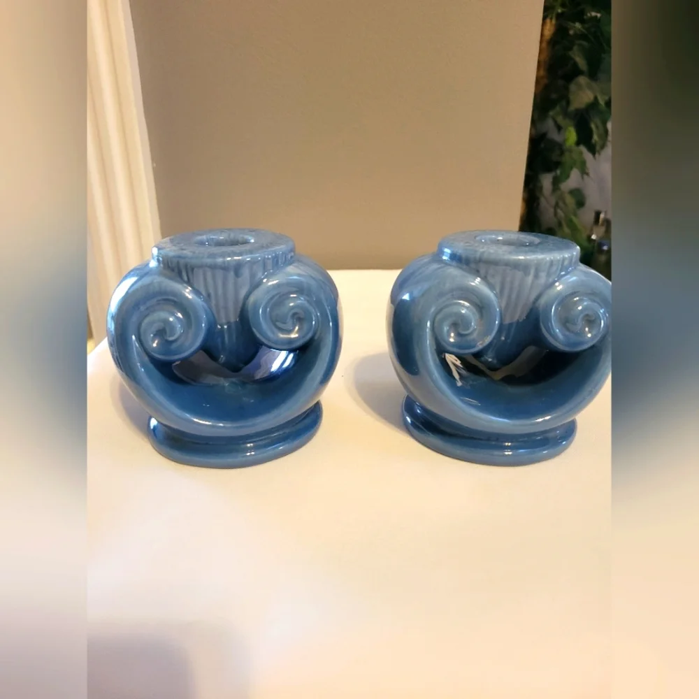 Vintage Vase and 2 Candlestick holders - Picture 3 of 5